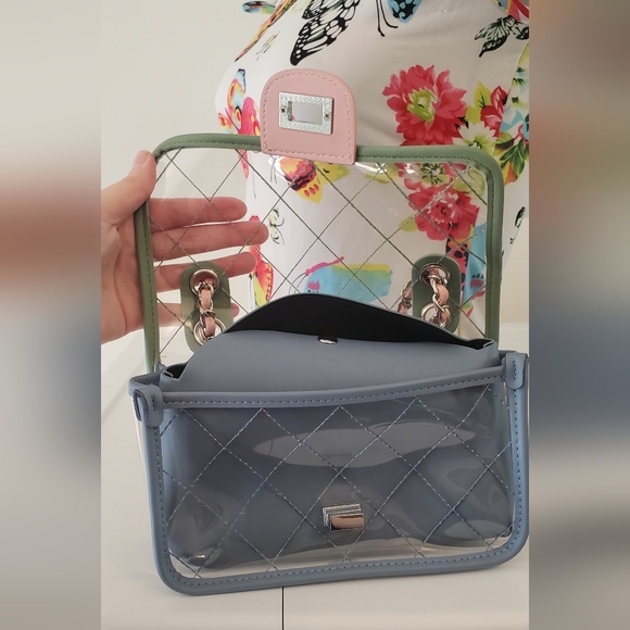 Y2K Clear Jelly Shoulder Purse Bag - Picture 7 of 7